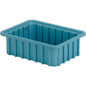 LEWISBins Divider Box  DC1035 10-13/16"" x 8-5/16"" x 3-1/2"" Light Blue