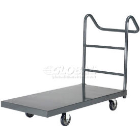Global Industrial™ Steel Deck Truck 60x30 1000 Lb. Cap. 5"" Polyurethane Casters - Ergo Handle