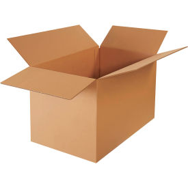 Global Industrial™ HD Double Wall Cardboard Corrugated Boxes 36""L x 22""W x 22""H Kraft