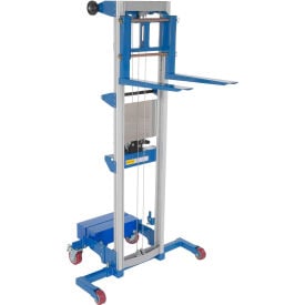 Hand Operated Counterbalanced Lift Truck A-LIFT-CB-EHP 350 Lb. Straddle Legs