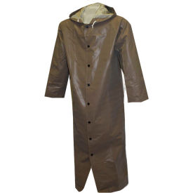 Tingley® C12168 Magnaprene™ Storm Fly Front Hooded Coat Green 60"" 4XL