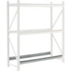 Global Industrial™ Additional Shelf Extra Heavy Duty Rack No Deck 72""W x 36""D Gray