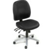 Interion® Antimicrobial Multifunctional Office Chair Black