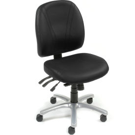Interion® Antimicrobial Multifunctional Office Chair Black