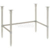 John Boos Stainless Steel Leg Kit W/ Cross Brace 48""W x 30""D