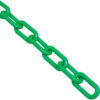 Global Industrial Plastic Chain Barrier 1-1/2""x50'L Green
