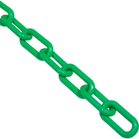 Global Industrial™ Plastic Chain Barrier 1-1/2""x50'L Green