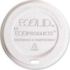 Eco-Products® EP-ECOLID-8 - Hot Cup Lid 8 oz White 800/Carton