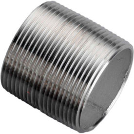 1 In. X 1-1/2 In. 304 Stainless Steel Pipe Nipple - 16168 PSI - Sch. 40 - Domestic