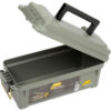 Plano Molding 1212-02 Water Resistant Ammo Storage Box 13-3/4""L x 5-5/8""W x 5-9/16""H Green