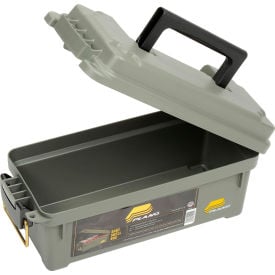 Plano Molding 1212-02 Water Resistant Ammo Storage Box 13-3/4""L x 5-5/8""W x 5-9/16""H Green