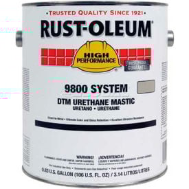 Rust-Oleum 9800 System 340 VOC DTM Urethane Mastic White 9892383