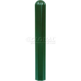 Eagle Ribbed Bollard Post Sleeve 4"" Green