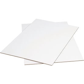 Global Industrial™ Corrugated Sheets 36""L x 36""W White