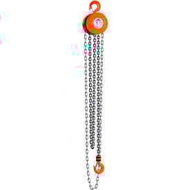 CM Series 622 Hand Chain Hoist 1 Ton Capacity 10Ft. Lift