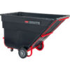 Rubbermaid® Brute Rotomolded Tilt Truck Heavy Duty 2.5 Cubic Yard Black