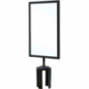 Queueway Acyrlic Sign Frame 7""Wx11""H Black
