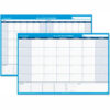 AT-A-GLANCE® 30/60-Day Undated Horizontal Erasable Wall Planner 48 x 32 White/Blue