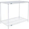 Nexel® 2 Shelf Chrome ESD Wire Shelving Unit Starter 42""W x 24""D x 34""H