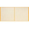 Global Industrial™ Machinery Wire Fence Partition Panel 10'W Yellow