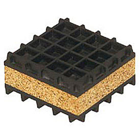 Neoprene And Cork Pad 4"" X 4"" X 1""