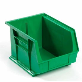 Global Industrial™ Plastic Hang & Stack Bin 10-3/4""L x 8-1/4""W x 7""H Green