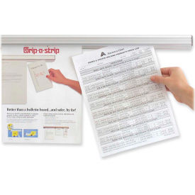 Advantus Grip-A-Strip Mounting Rail - 24"" x 1-1/2""