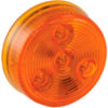 Buyers 2"" Amber Round Marker/Clearance Light With 4 LED - 5622254