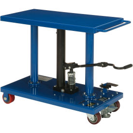Global Industrial™ Work Positioning Post Lift Table Foot Control 1000 Lb. Cap. 36x18 Platform