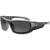 Ergodyne® Skullerz#174; ODIN Polarized Safety Glasses Smoke Lens Matte Black Frame