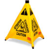 Rubbermaid Pop-Up Safety Cone 9S00 - Caution - 20""