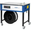 Global Industrial™ Polypropylene Strapping Machine w/ 1 Free Strapping Roll Blue