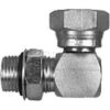 Male Strt. Thread To Fml Pipe Swivel 90° Elbow H9515x6x6 9/16-18 3/8-18 Npsm Nut-Min Qty 13