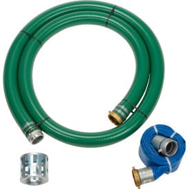 Apache 98128662 3"" Trash Pump Hose Kits w/ Aluminum Couplings and Fittings