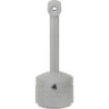 Justrite® Smokers Cease Fire® Outdoor Ashtray 1 Gallon Gray