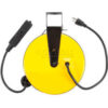 BAYCO Triple-Tap Extension Cord - 30' 16/3 on Metal Retractable Reel