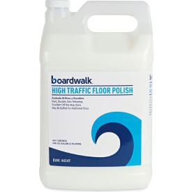 Boardwalk® High Traffic Floor Polish 1 gal Bottle 4/case