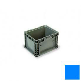 ORBIS Stakpak NXO1215-9 Modular Straight Wall Container 12""L x 15""W x 9-1/2""H Blue