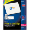 Avery® Shipping Labels for Color Laser & Copier 1-1/4 x 3-3/4 Matte White 300/Pack