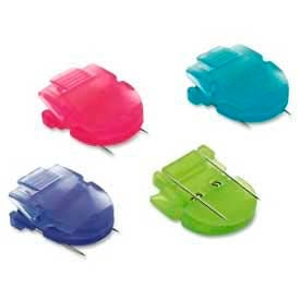 Advantus® Panel Wall Clips 40 Sheet Capacity Bright Colors 20/Pack