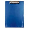 Saunders Recycled Plastic Clipboard with Low Profile Clip 8-1/2"" x 11"" Ice Blue