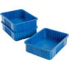 Global Industrial™ Plastic Dividable Grid Container - DG93060 22-1/2""L x 17-1/2""W x 6""H Blue