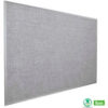 Balt® Vin-Tak Tackboard with Aluminum Trim 96""W x 48""H Gray