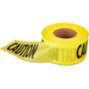 Empire® Barricade Tape 3"" x 1000' Yellow Caution