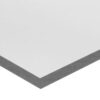 PVC Plastic Sheet - 1"" Thick x 12"" Wide x 12"" Long