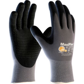 PIP MaxiFlex® Endurance™ Nitrile Dotted Palm Micro-Foam Gloves S Black 12 Pairs