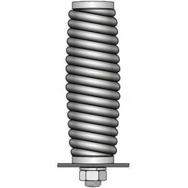 Chrome Plated Ultra Heavy Duty Spring Mount for Non-Lighted Flagstaffs over 8 ft.