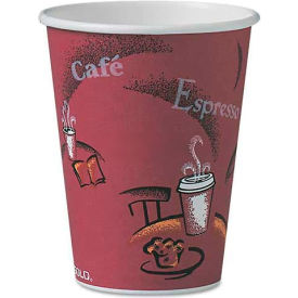 SOLO® Bistro Design Hot Drink Cups Paper 12 oz. 300/Carton