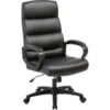 Lorell® Soho High-Back Leather Executive Chair