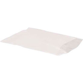 Global Industrial™ Flat Poly Bags 4""W x 6""L 2 Mil White 1000/Pack